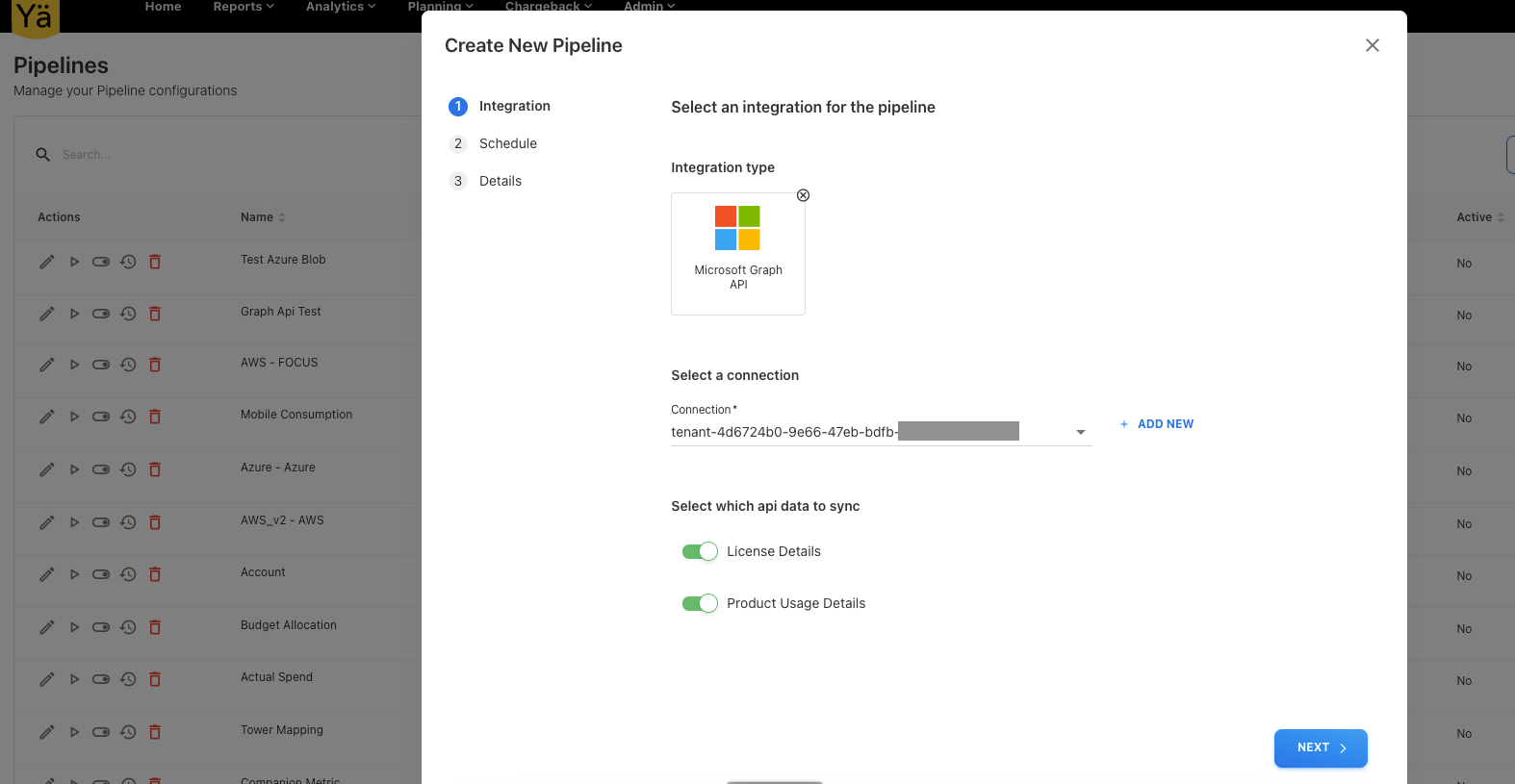 License Usage Dashboard