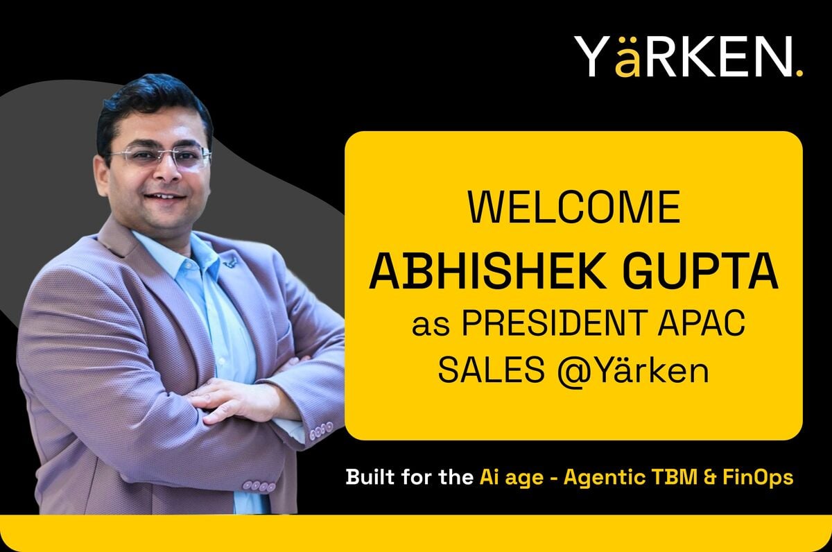 Abhishek Gupta President Apac Yarken
